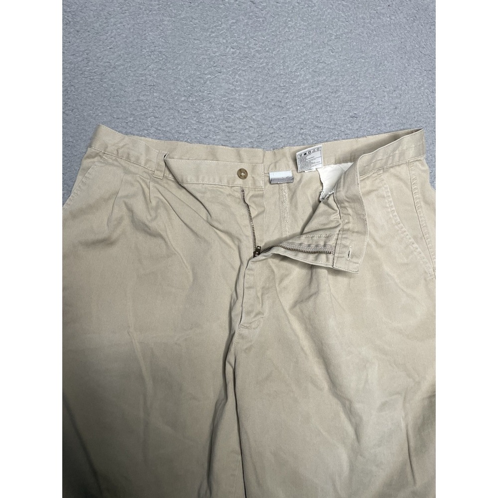 Vintage Y2K Nike Chino Shorts Mens Size‎ 40 Beige/Tan Performance Golf Casual - Picture 2 of 11